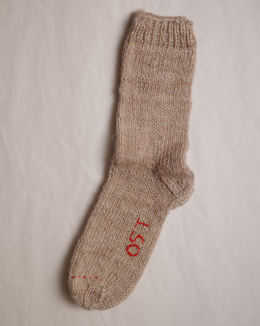 The Handknit Socks in Baby Alpaca