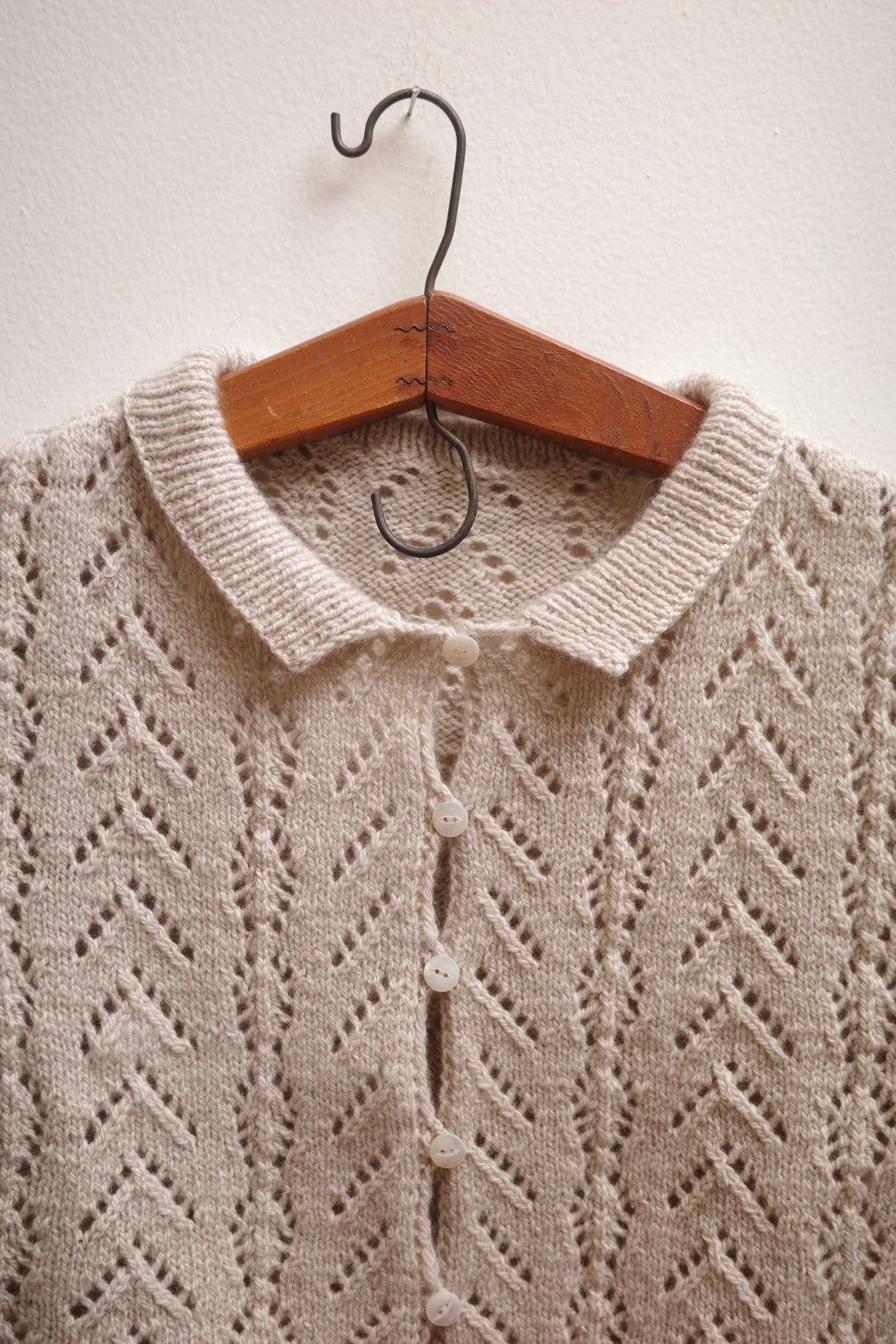 The Pointelle Cardigan