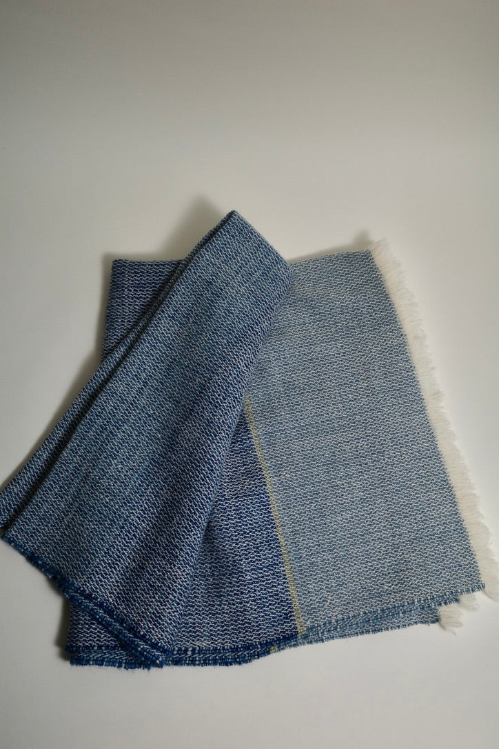 The Twill Weave Color Block Throw