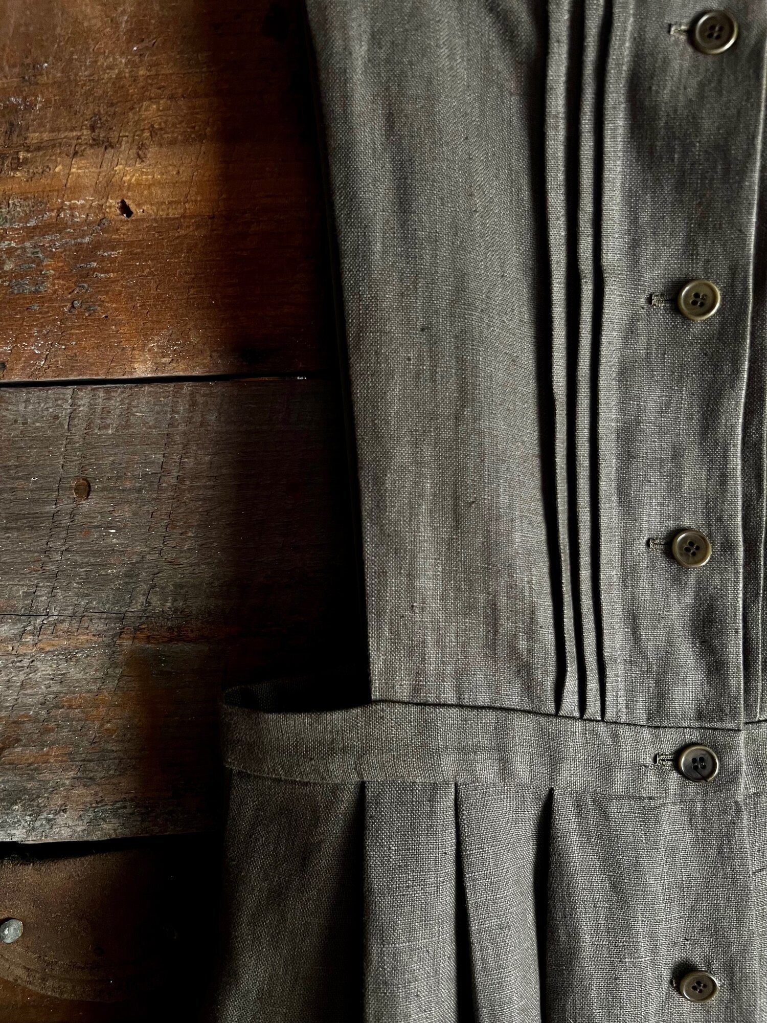 The Apron Dress in Linen