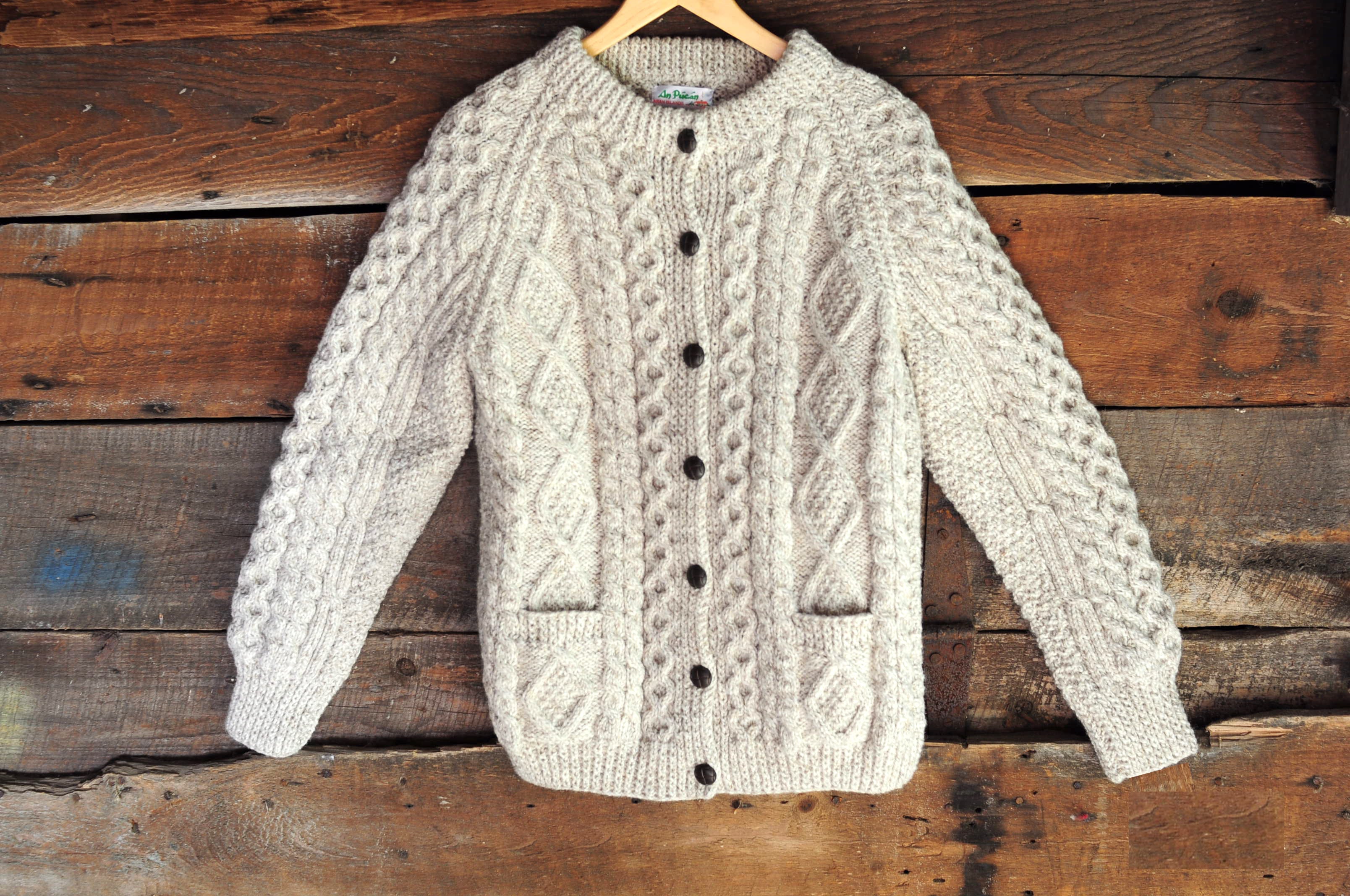 The Aran Cardigan