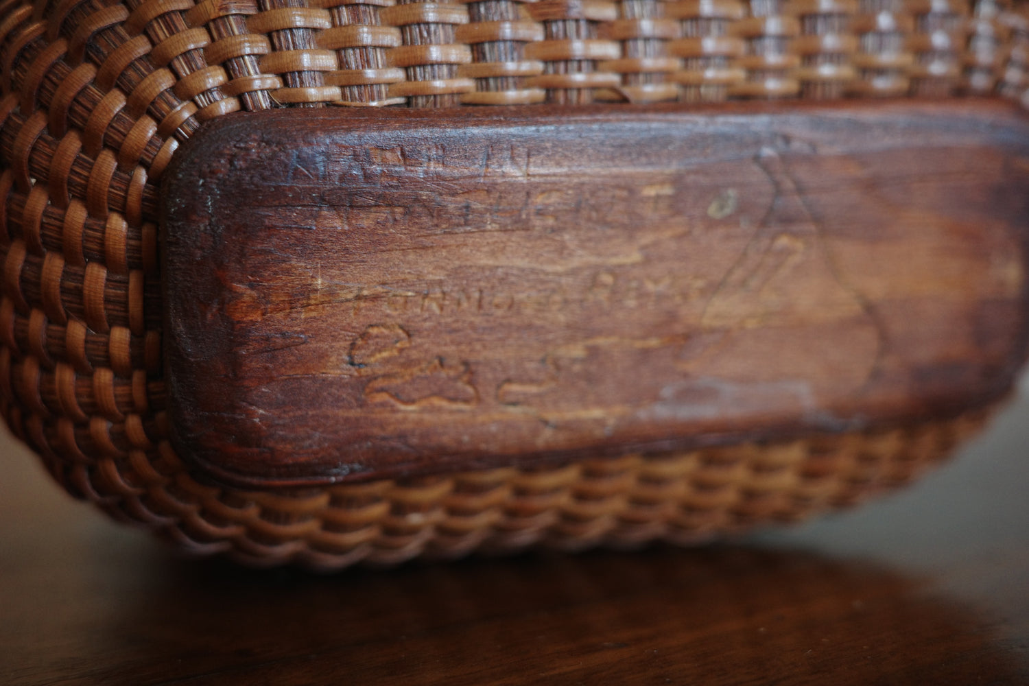 Antique Nantucket Lightship Basket