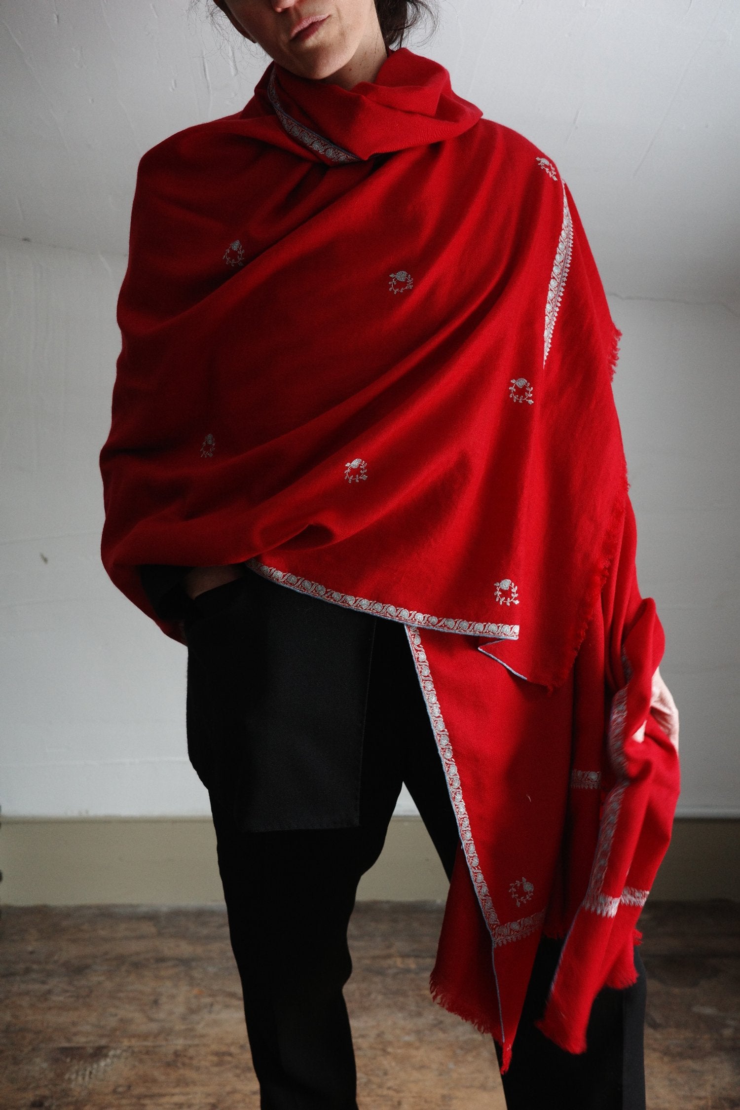 The Flower Buti Shawl
