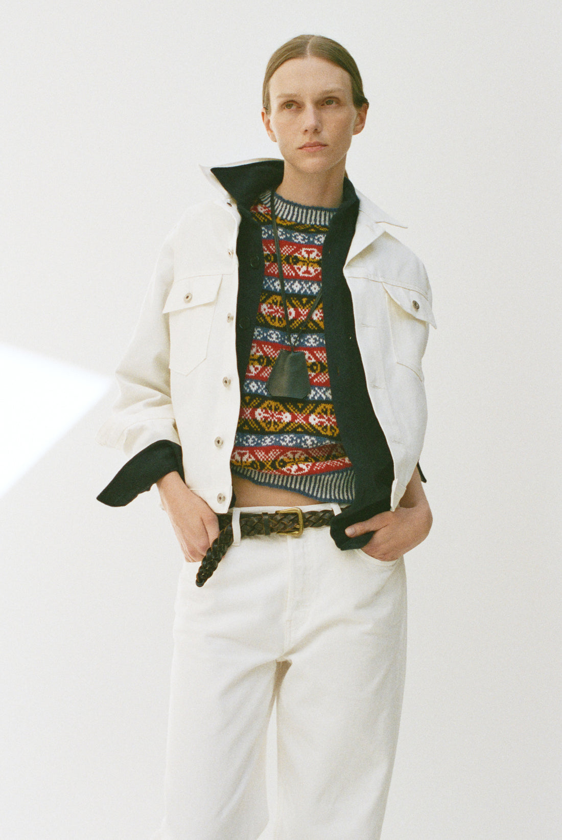 The White Jean Jacket