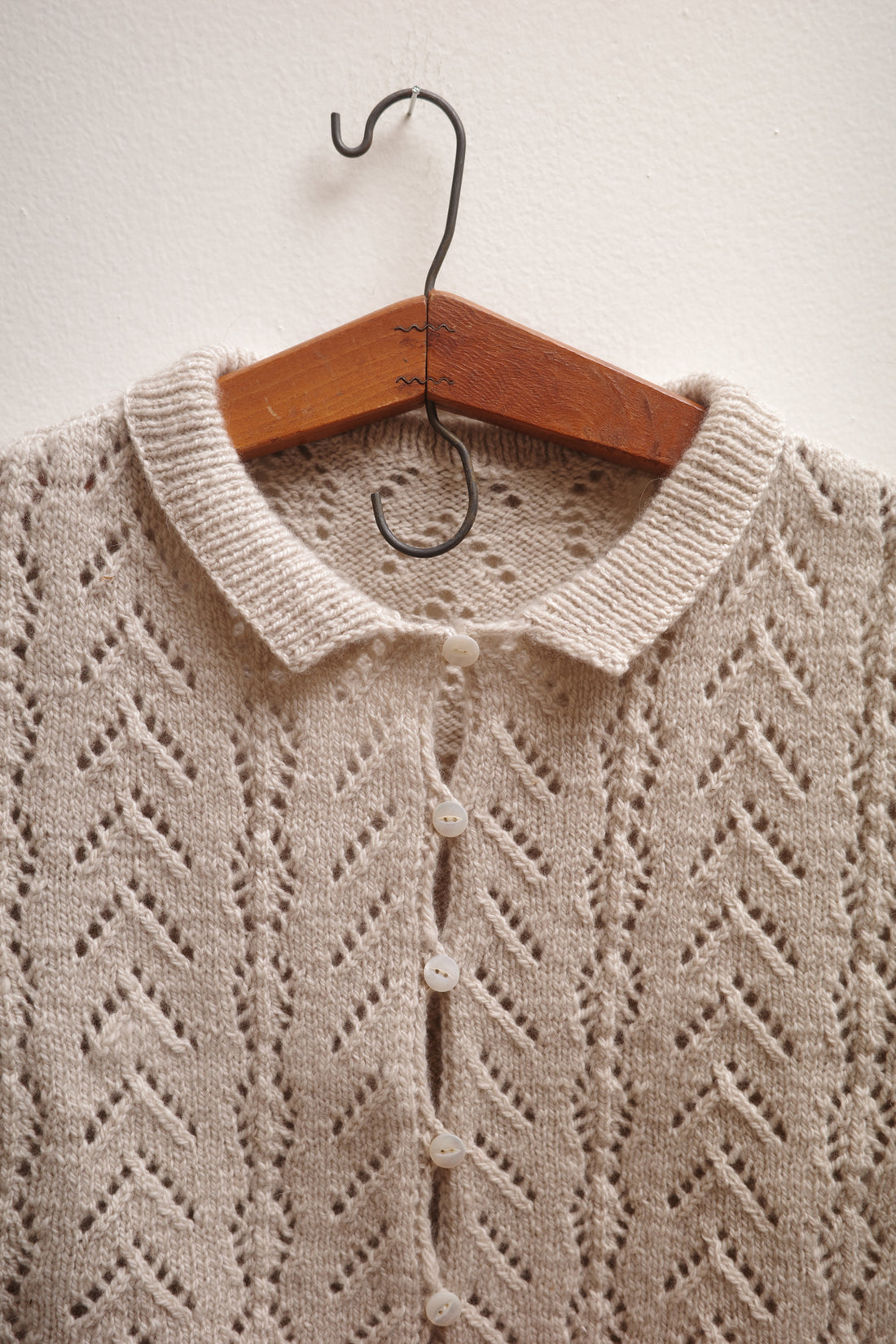 The Pointelle Cardigan