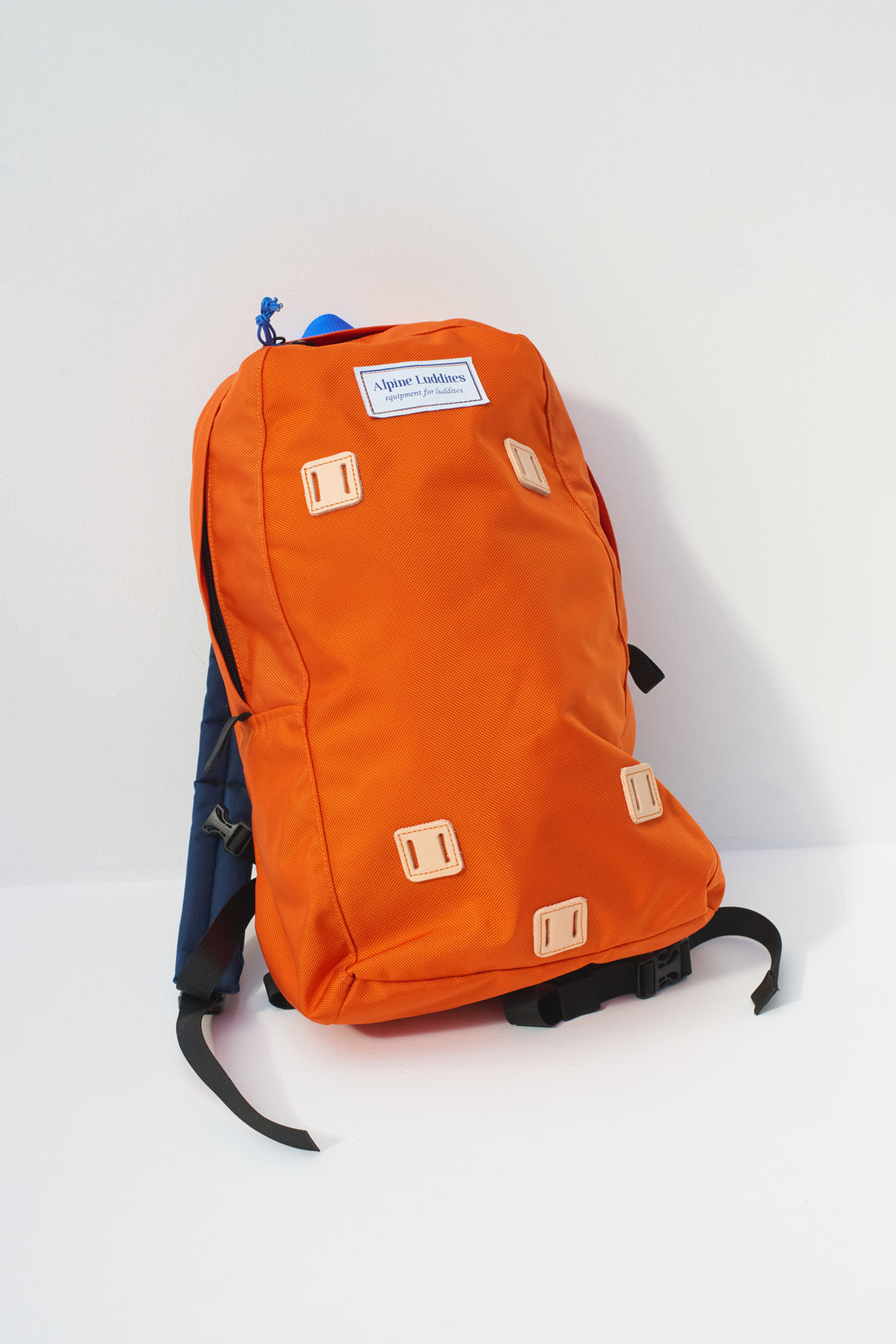The Black Crag Backpack in Orange
