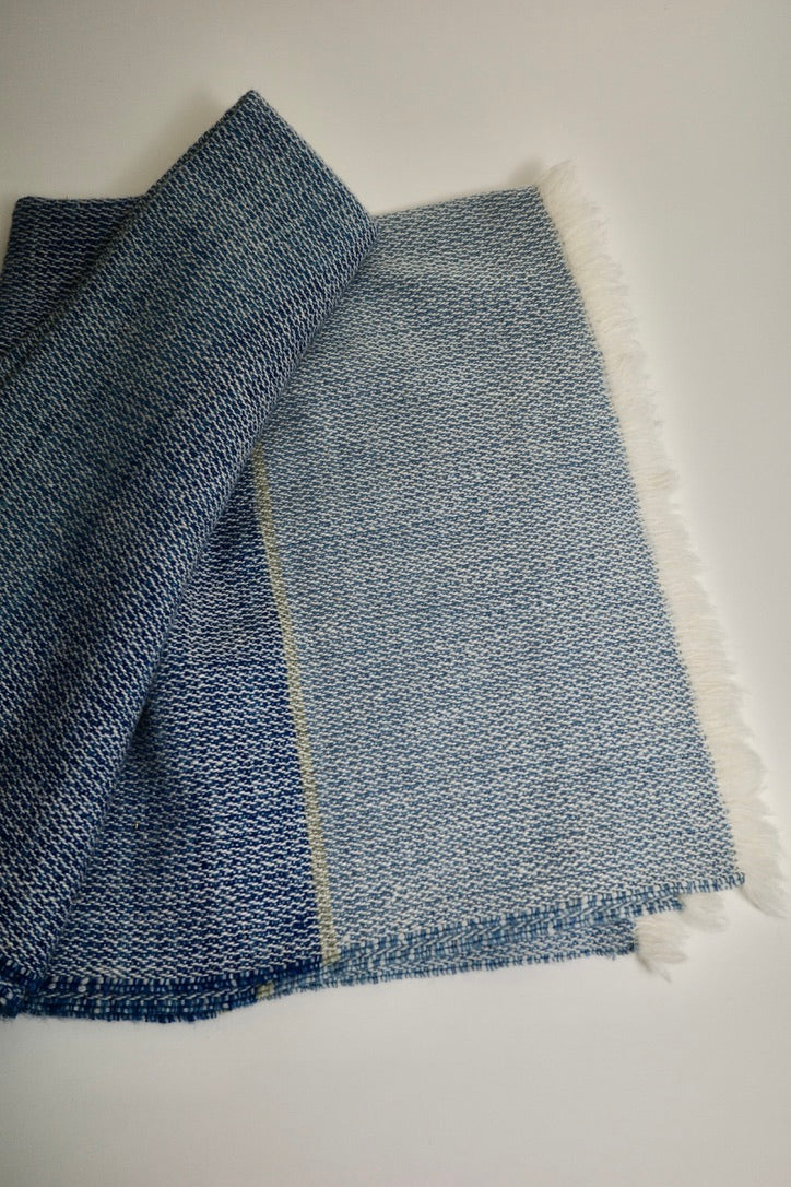 The Twill Weave Color Block Throw