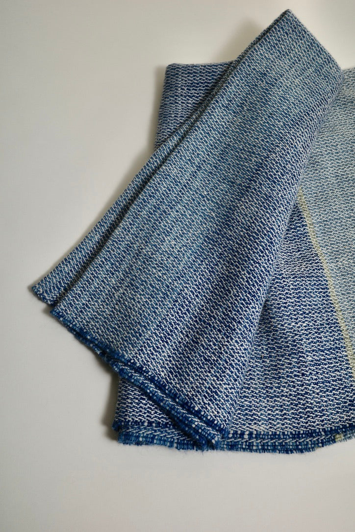 The Twill Weave Color Block Throw