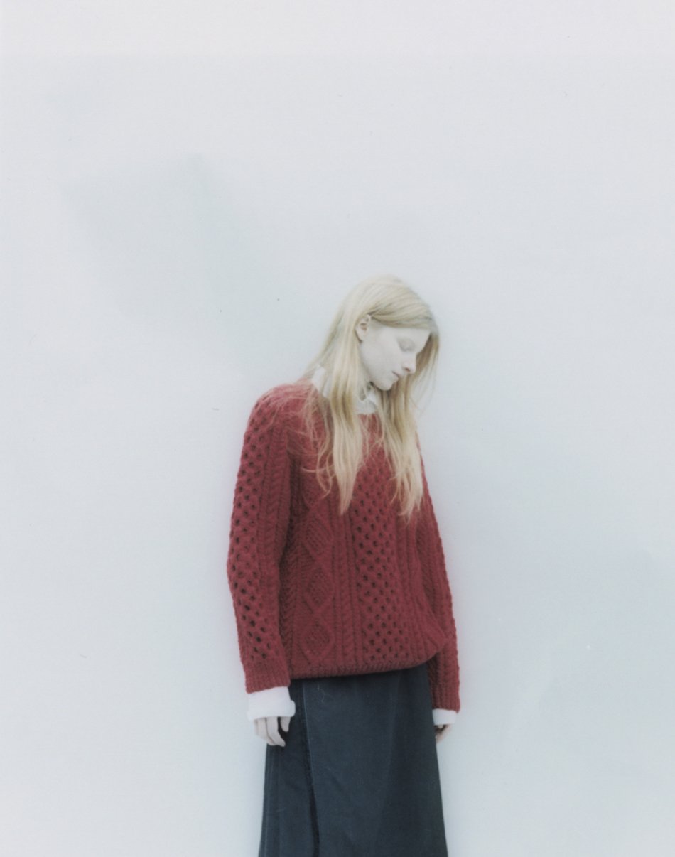 The Aran Crewneck - In Stock