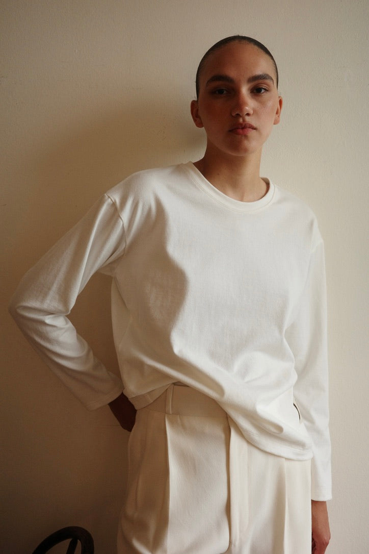 The White Long Sleeve T-Shirt