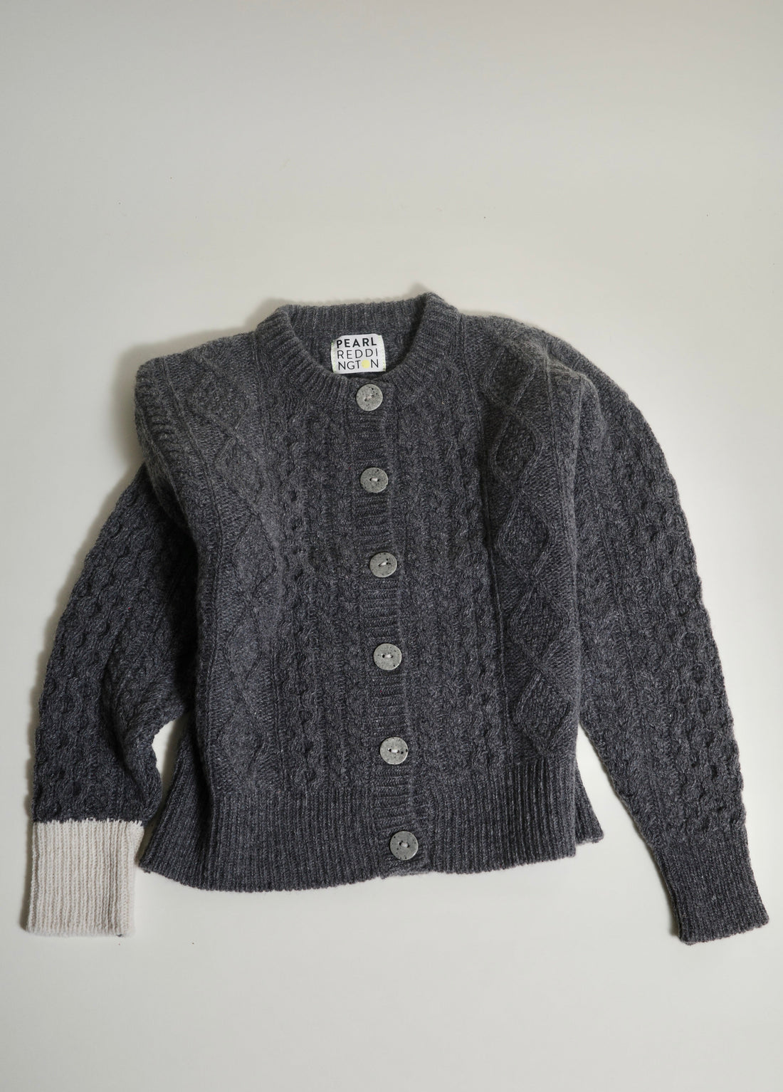 The Aran Cropped Cardigan