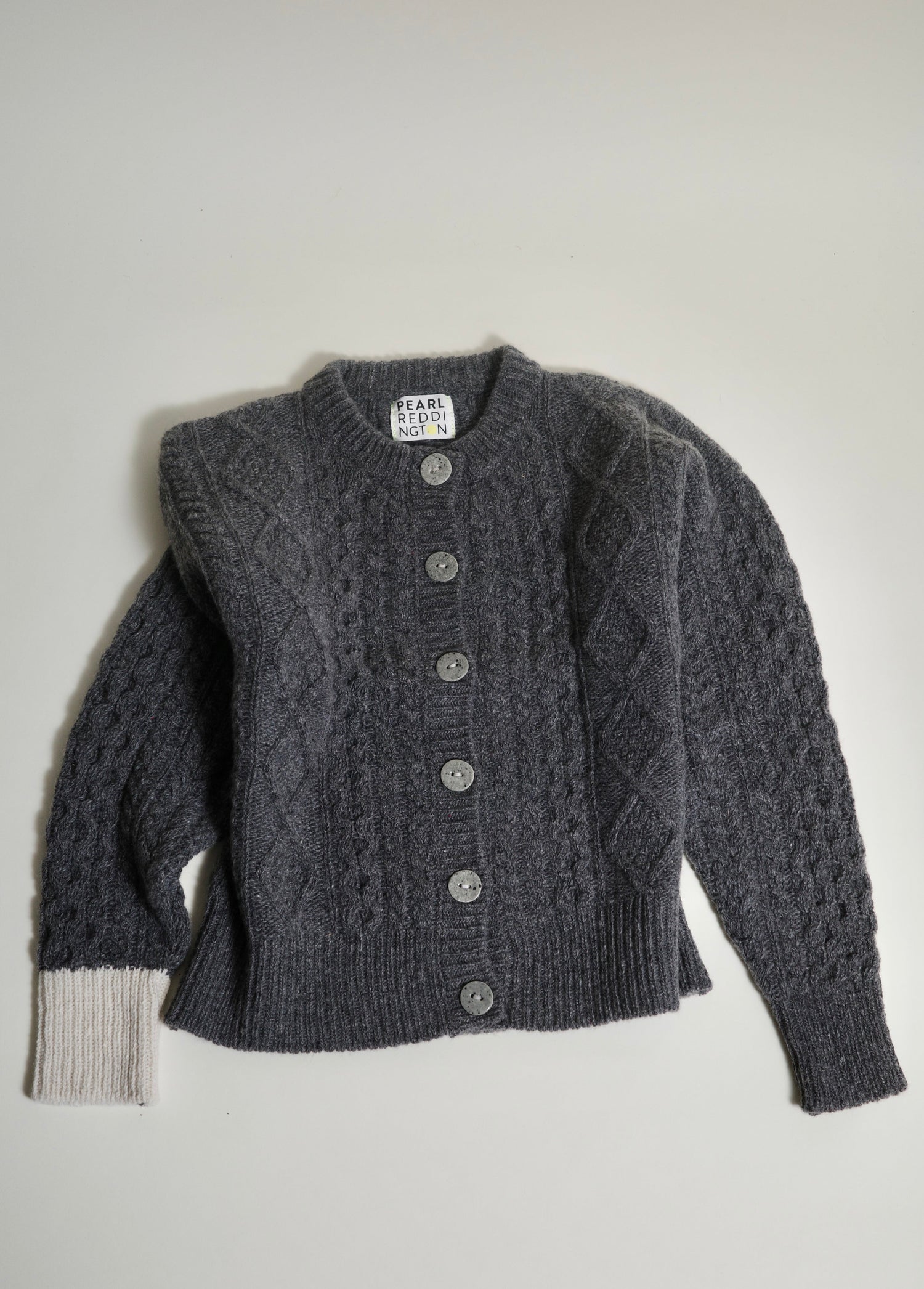 The Aran Cropped Cardigan