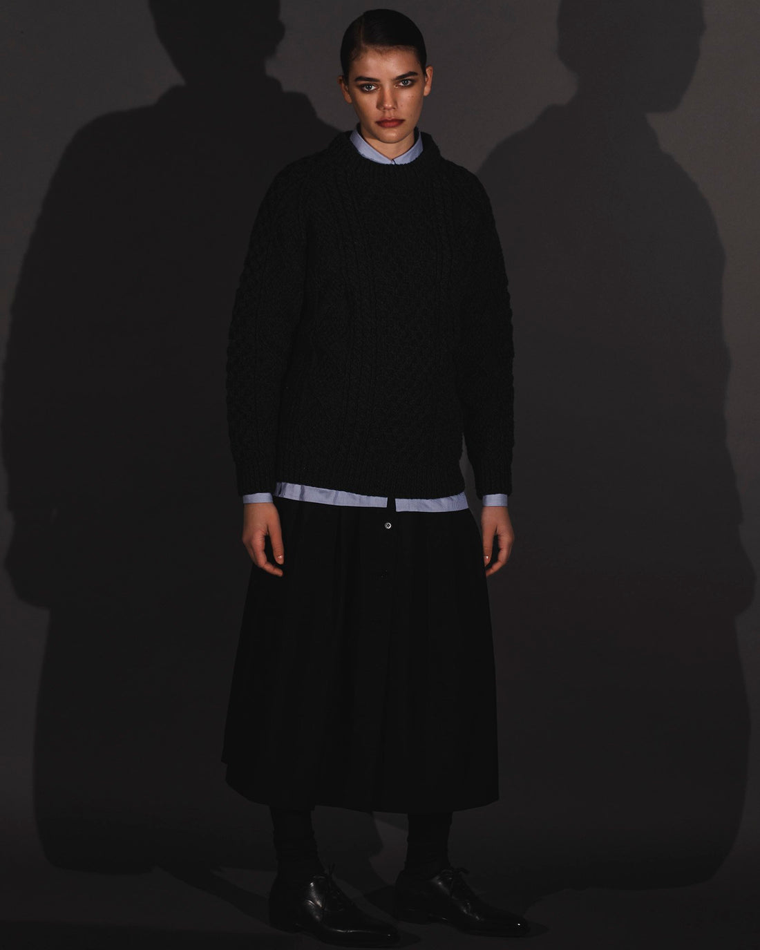 The Aran Crewneck - In Stock