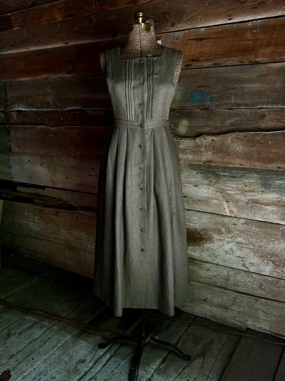 The Apron Dress in Linen