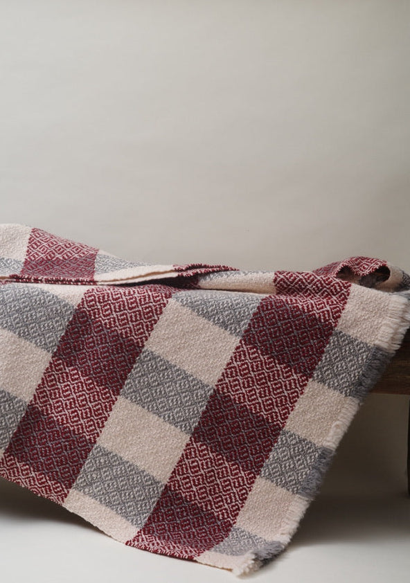 The Wool Plaid Throw