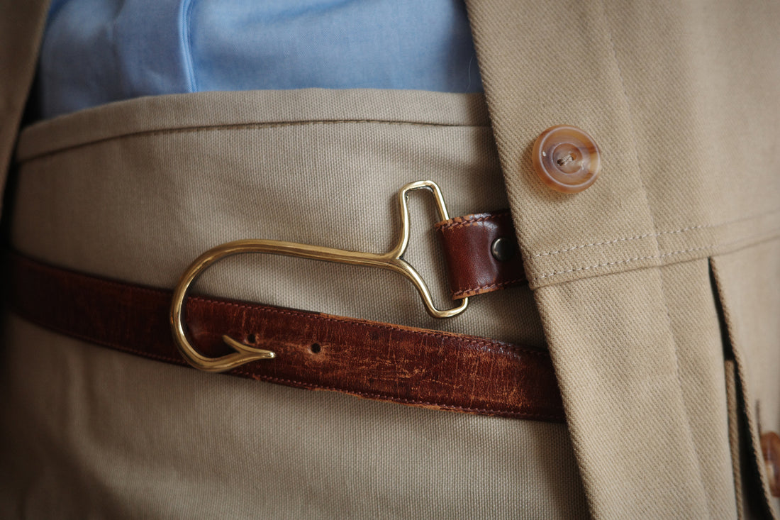 The Fish Hook Belt Buckle