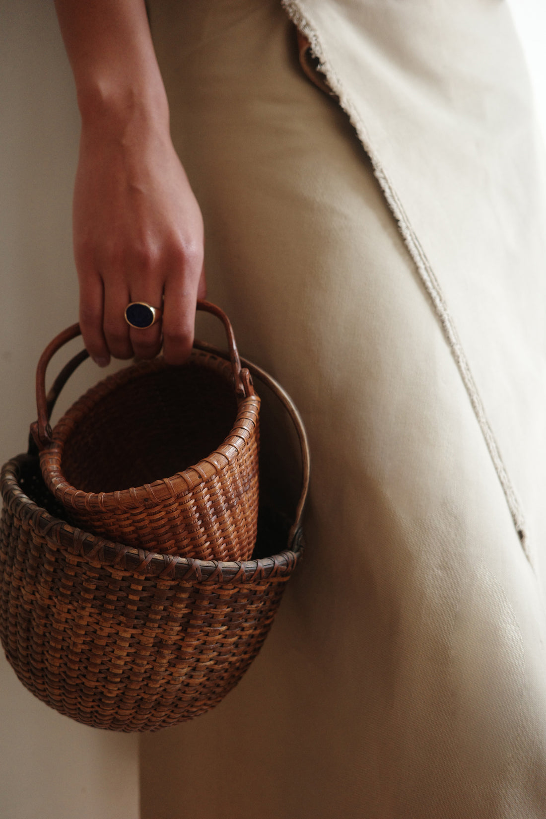 Antique Nantucket Lightship Basket