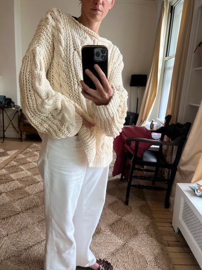 The Cable Knit Sweater - Studio Sample