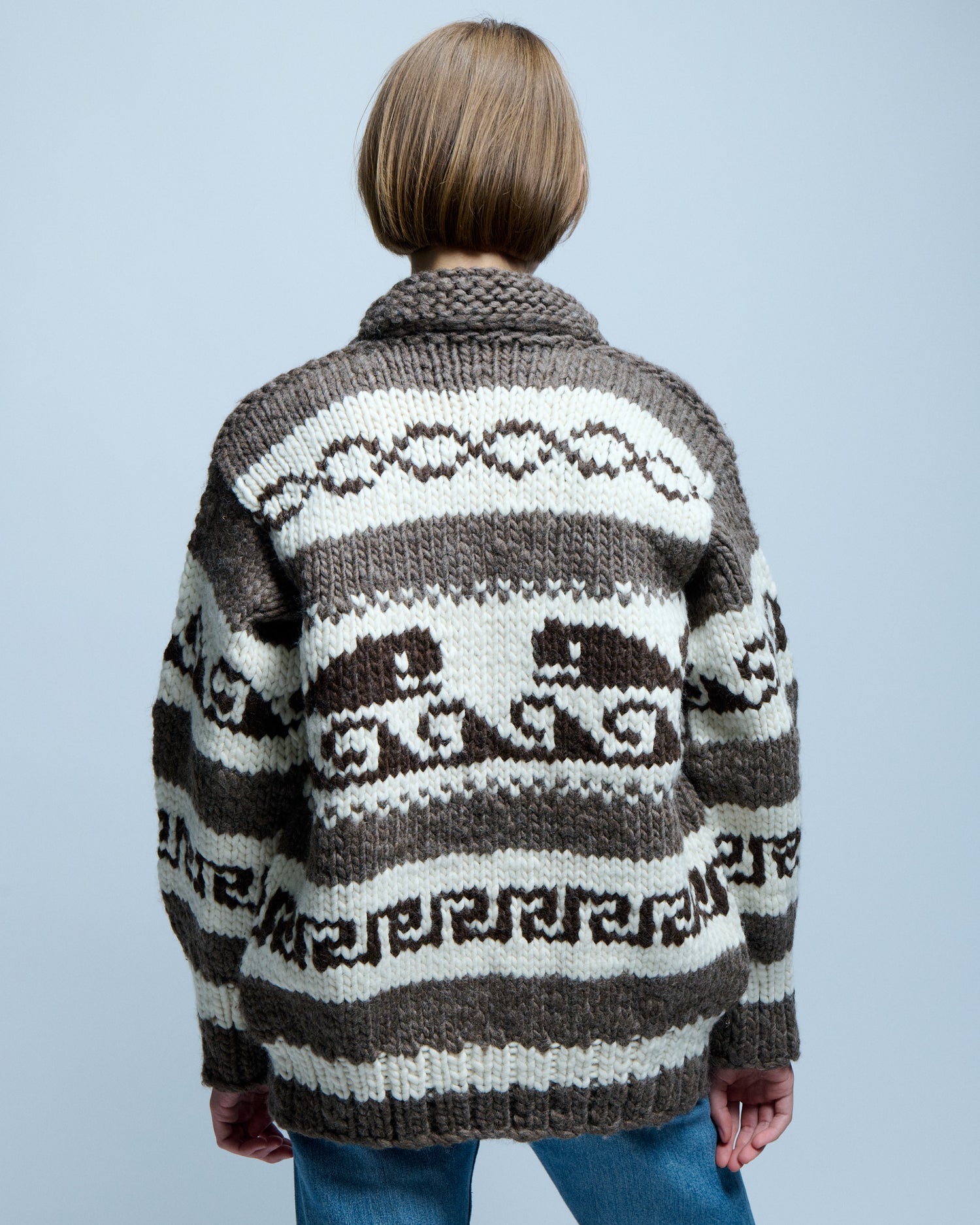 The Whale Cowichan Cardigan Jacket