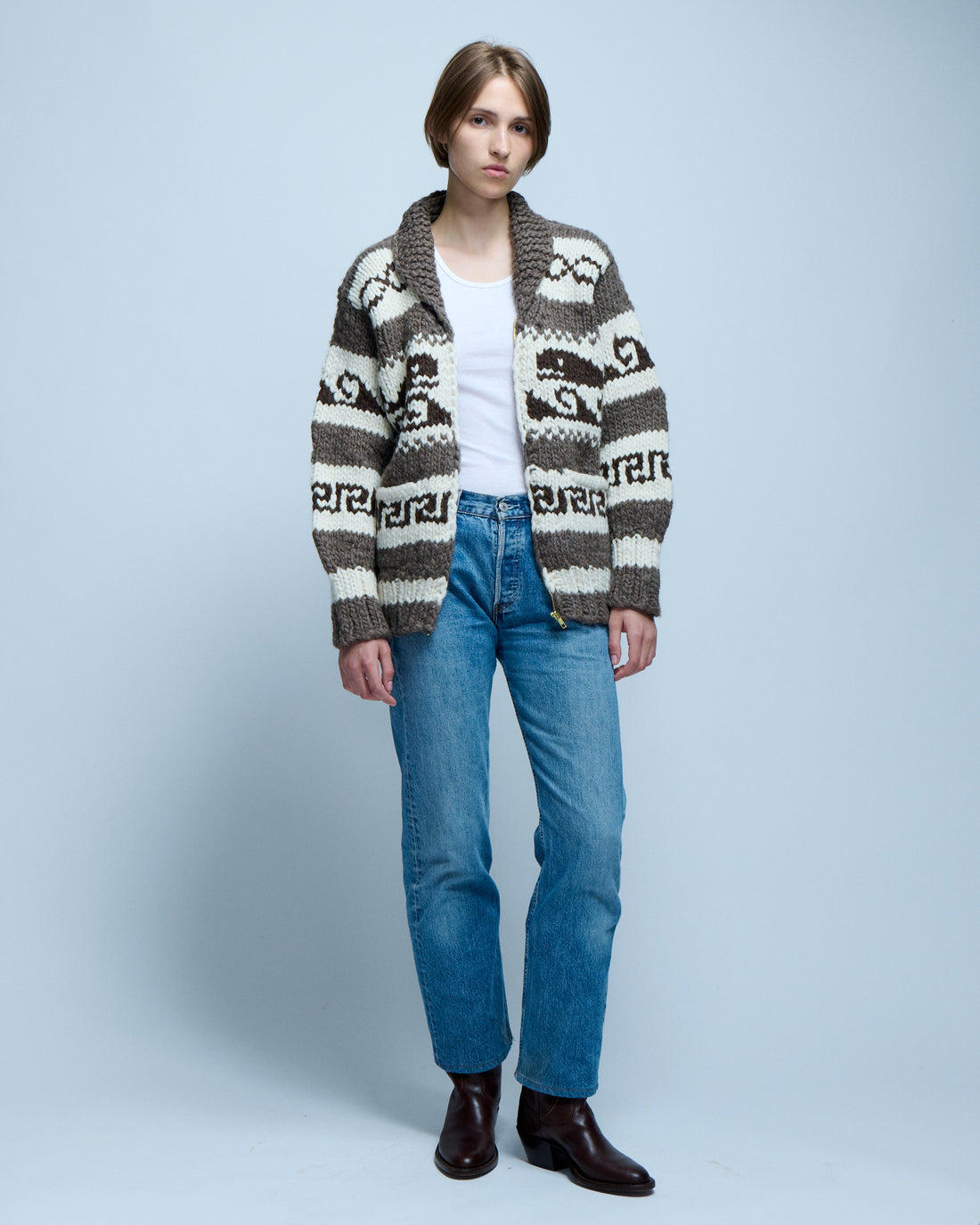 The Whale Cowichan Cardigan Jacket
