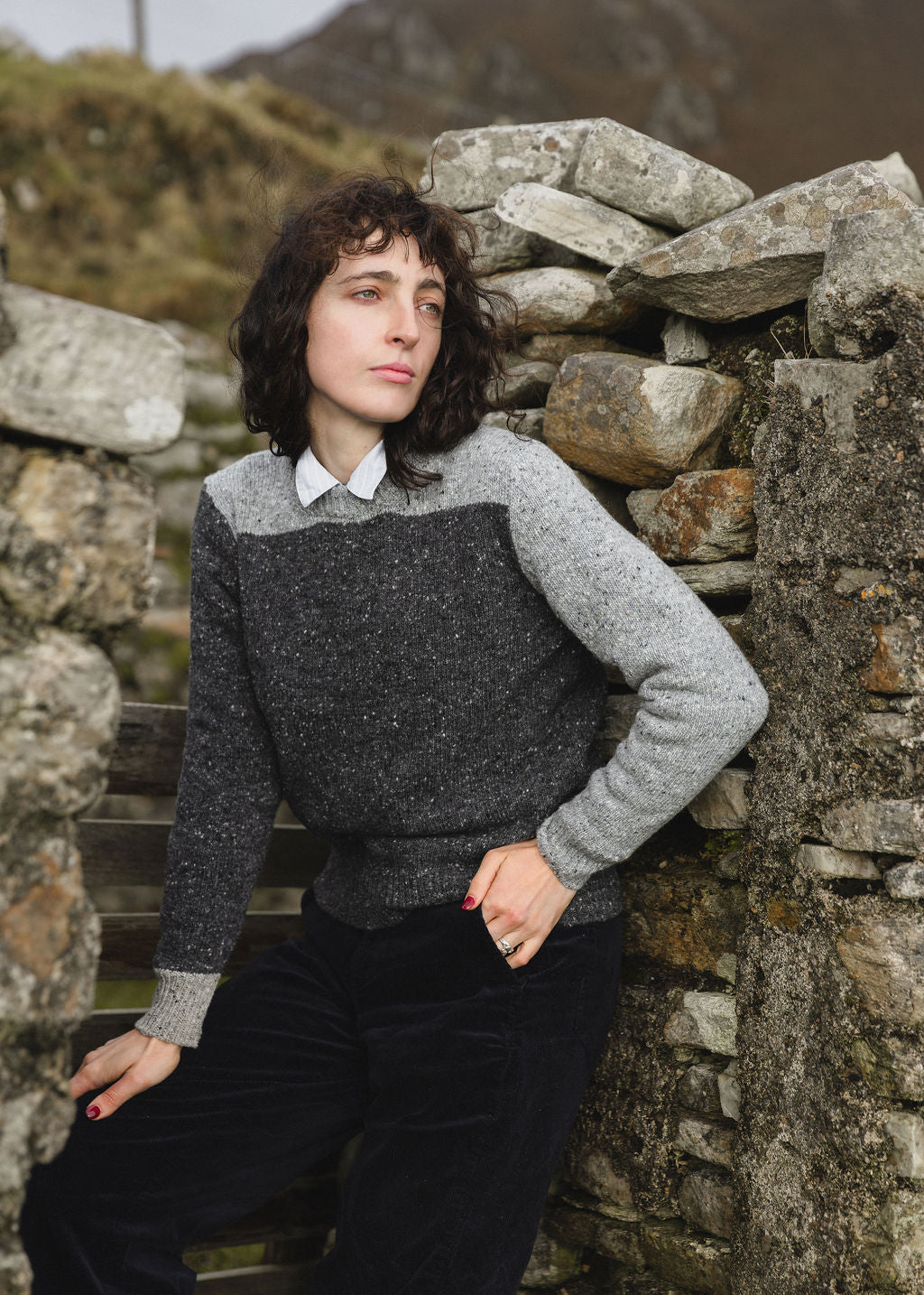 The Aran Two Tone Crewneck