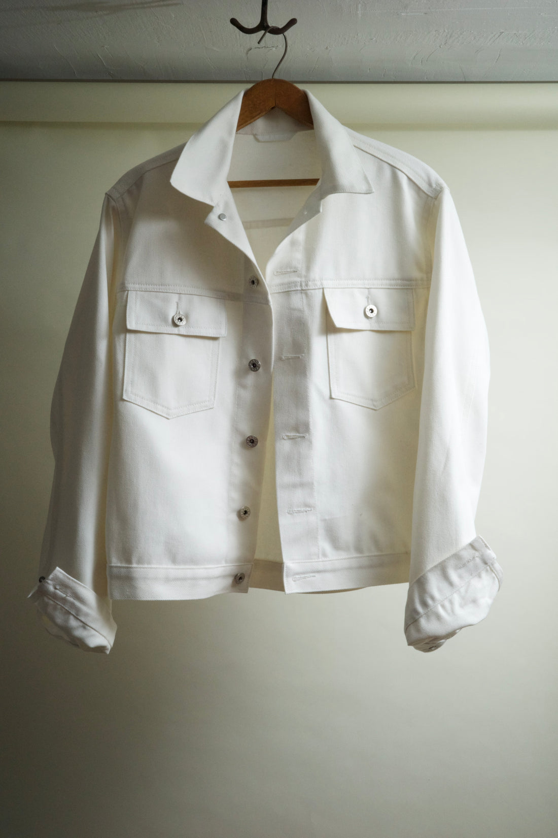 The White Jean Jacket