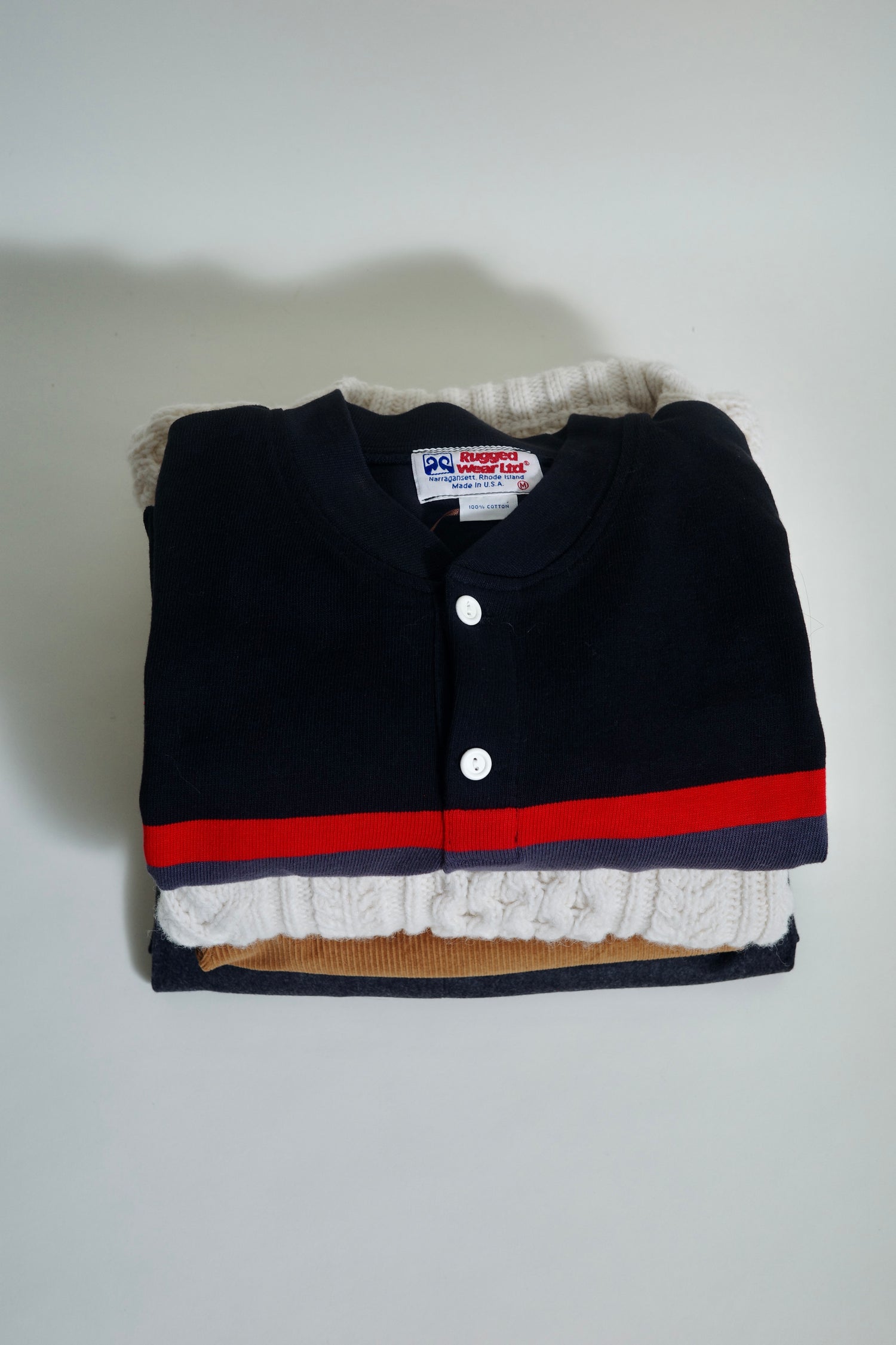 The Rugby in Black &amp; Red Stripe