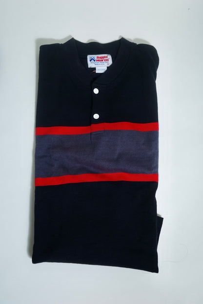 The Rugby in Black &amp; Red Stripe