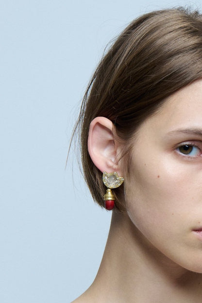 Mescal Bean Earring