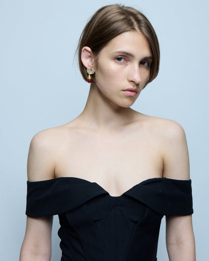 Mescal Bean Earring